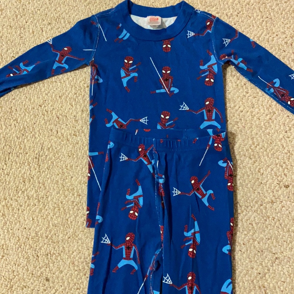 Spider-Man pajamas worn only a few times!